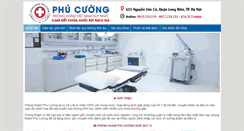 Desktop Screenshot of phongkhamphucuong.com